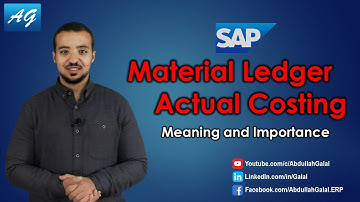 SAP Material Ledger Actual Costing: What is it and How it works