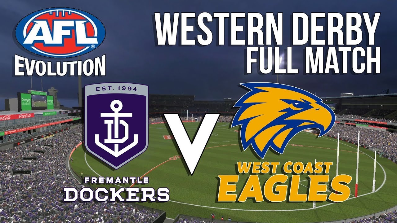 Western Derby - AFL Evolution - Full Match - YouTube