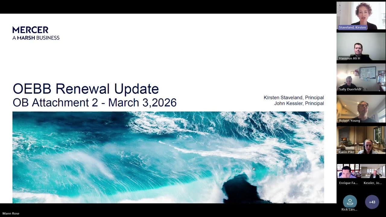 OEBB Board Meeting Recording - 3/3/26​​