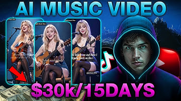 How I Made Viral 25M VIEWS! in 15 Days AI Music Videos in Minutes (No Skills Needed!)