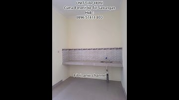 Rumah Cluster Minimalis Modern di Rangkapan Jaya, Pancoran Mas Depok - Cuma 8 menit ke Tol Sawangan