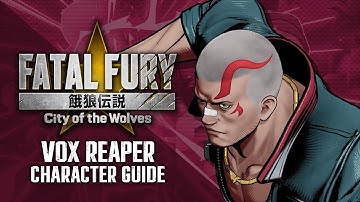 【ENG】FATAL FURY: CotW｜VOX｜Character Breakdown