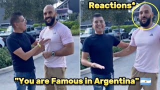 Crazy Messi's Bodyguard Reactions After He Became Famous in Argentina!!😍 screenshot 3