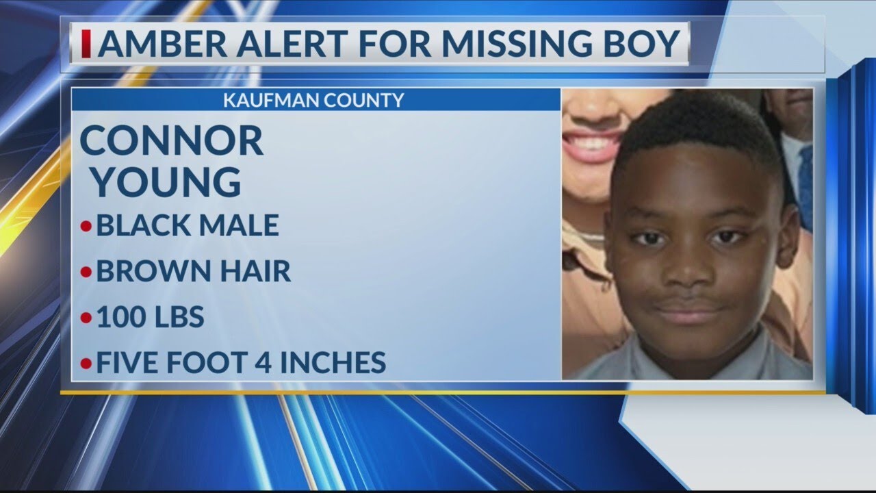 Amber Alert issued for missing Kaufman County 12-year-old - YouTube