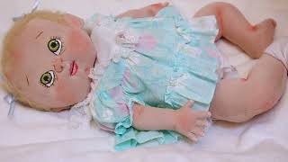 Cloth Baby Doll Sewing Pattern By Marlos Vasilynka A Handmade Art Doll DIY