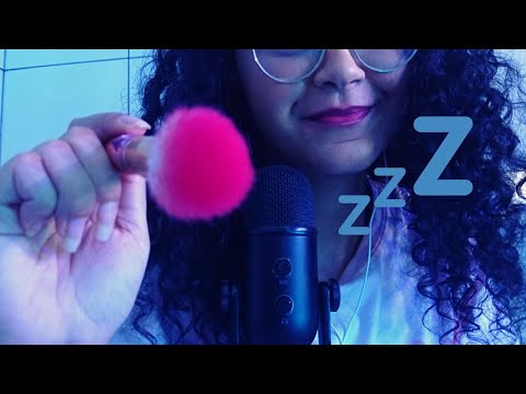 ASMR - CONVERSANDO ATÉ VOCÊ DORMIR l Chuvinha + triggers/sobre a vida e etc