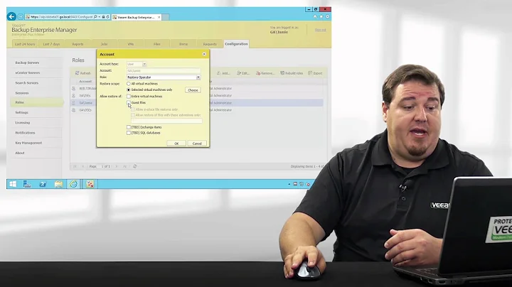 Veeam Availability Suite - Enterprise Manager