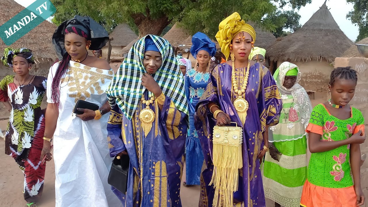 Culture Foulabé: Mariage de Fatou et de Banna Baldé à Sare Koké Gambie Partie-2