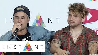Kian Lawley & JC Caylen On 'H8ers', How They Met, Their New Content & More | VidCon 2017 | INSTANT