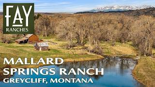Montana Recreational Property For Sale | Mallard Springs Ranch | Greycliff, MT