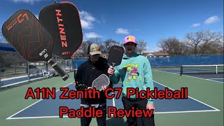 A11N Zenith C7 Pickleball Paddle Review + Gameplay