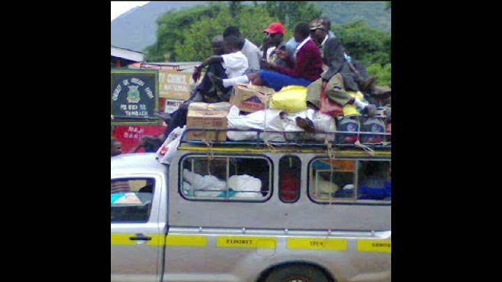 Face Me, I Face You Kenyan Matatus Of 80's & 90's.