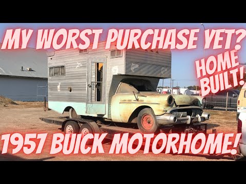 1957 Buick Roadmaster Home Built Motorhome conversion!
