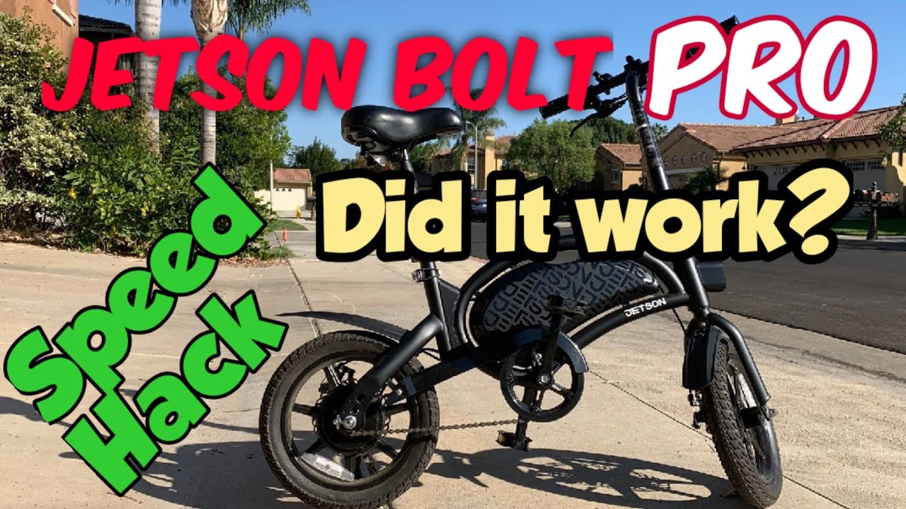 Did it work? Jetson Bolt Pro Speed Hack - YouTube