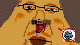 Drawing My Ugly Disgusting Face on Roblox!