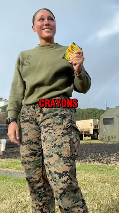 Why Do Marines Love To Eat Crayons?