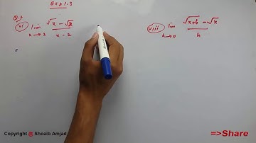 2nd Year Math | Exercise 1.3 Q.2,3 | Calculus and Analytical Geometry | Functions and Limits