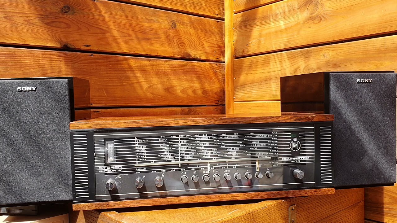 Bang & Olufsen BeoMaster 900 Radio - JBL SCS-178 SAT & Sony SS