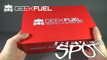 Subscription Spot - Geekfuel November 2015 Subscription Box OPENING!