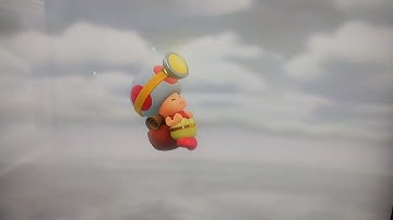 Captain Toad attempts to do Yoshi