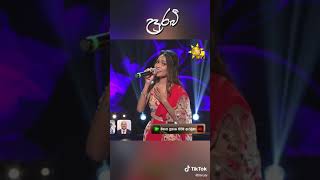 උදුරාවි ️ #hirustarseason3 #shenuriangela #rathuhattakari #super36round #performance