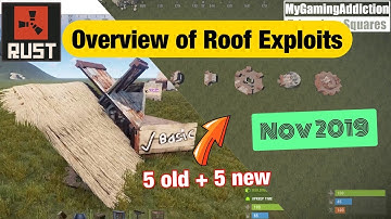 Rust - Nov 2019 Overview of Roof Exploit Designs  (5 New from MGA)