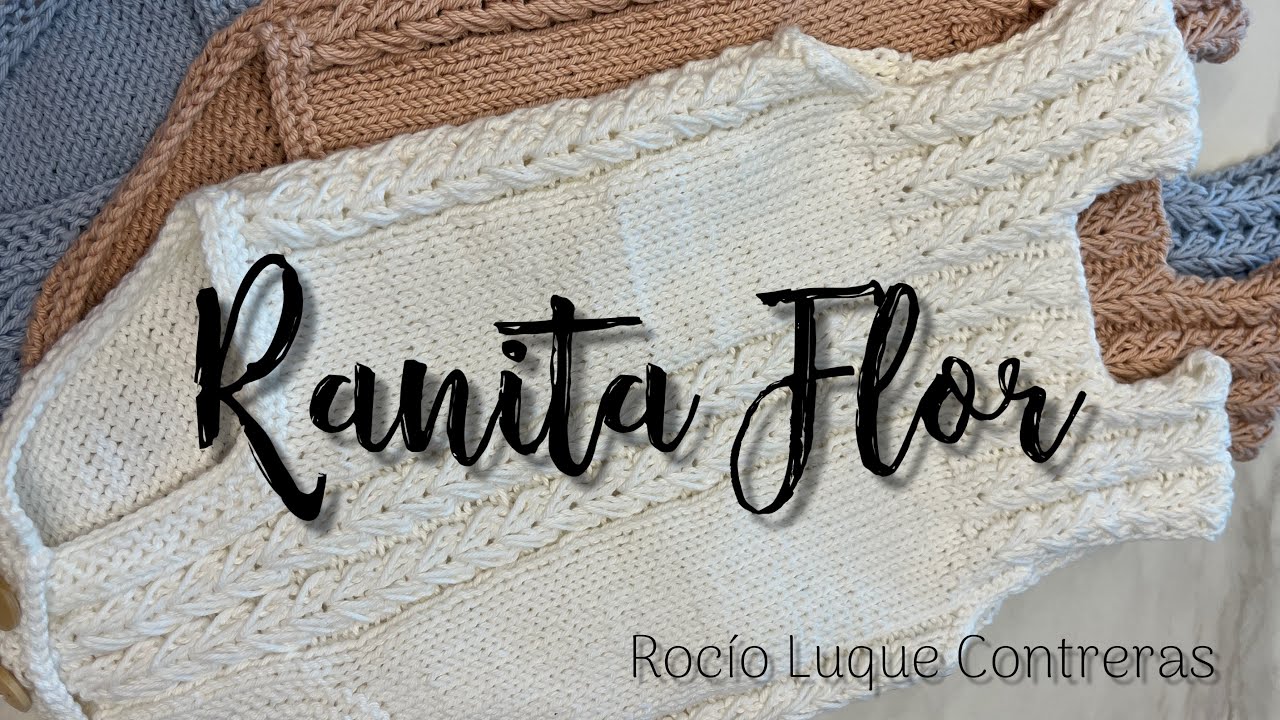 Tutorial RANITA FLOR ¡¡¡MUY FÁCIL, PARA TODOS LOS NIVELES!!!
