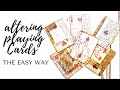 Altered Playing Cards DIY | No Gesso No Sanding No liquid Glue | Tutorial for Junk Journals | JJ#162