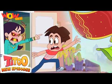 Kapdon Ko Pakdo | Episode 4 | Titoo New Season 12 | Titoo Cartoon in Hindi | Wow Kidz Jr