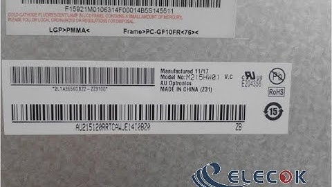 M215HW01 VC 21.5" a-Si TFT-LCD Panel for