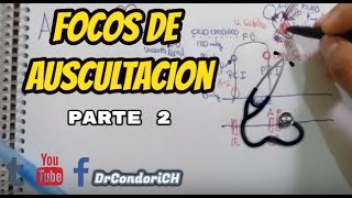 Los focos de auscultacion del corazon parte 2. Sencillo y completo. screenshot 1