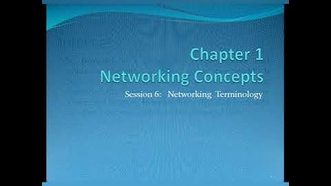8th - 02.05.2020 - Networking Concept ( Part - 5)