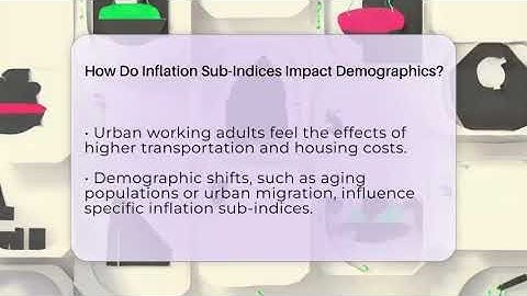 How Do Inflation Sub-Indices Impact Demographics? - Inflation Insight Channel