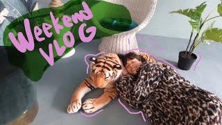 【週末VLOG】美容、食事、仕事、トレーニングなどなど