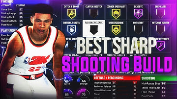 THE BEST SPEED BOOSTING SHARPSHOOTER IN NBA 2K20❗❗❗48 DEMIGOD BADGES  (MUST WATCH) 🏀