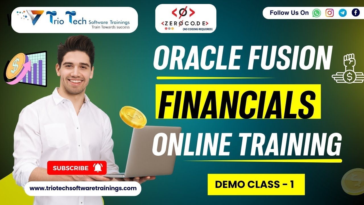 Oracle Fusion Financials Online Training Demo 1 | Learn Cloud Finance ...