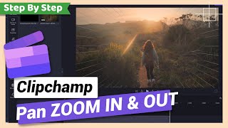 Pan Zoom in and Zoom Out Effect | Clipchamp Tutorial screenshot 3