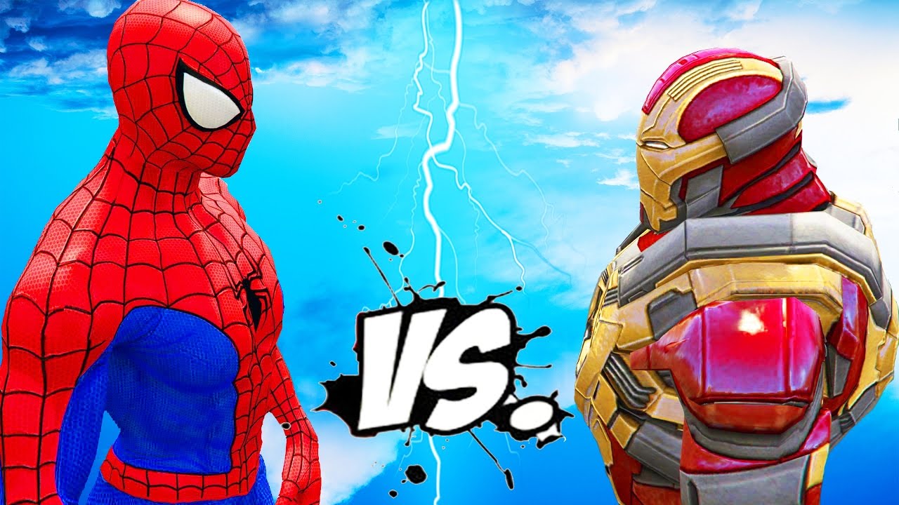 Spiderman VS Iron Man Epic Superheroes Battle YouTube Spiderman VS Iron Man Epic Superheroes Battle YouTube
