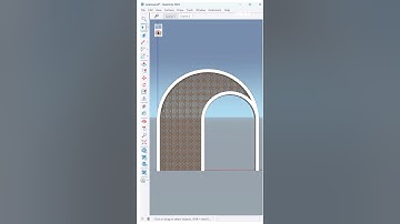SketchUp Tutorial💥 Elevate your interior design with this stunning Moroccan-inspired partition wall