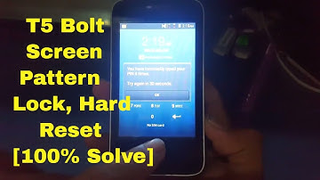 How to || Qmobile T5 Bolt Screen Pattern Lock || Hard Reset