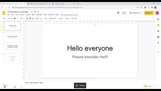 Translate all slides in Google Slides in one click easily and rapidly! screenshot 3