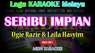 SERIBU IMPIAN Karaoke Lagu Melayu DUET versi KN7000 @MADANI.Keyboard