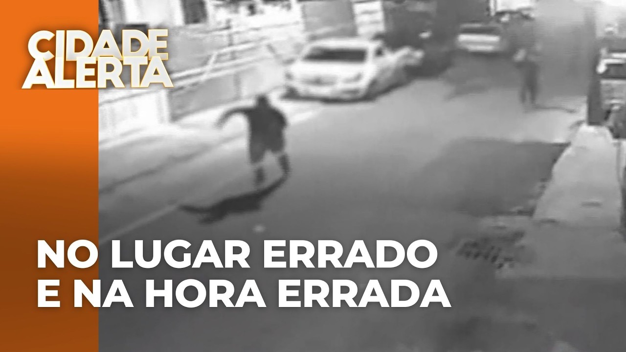 Pai de 2 filhos é baleado durante discussão por ciúmes, mas ele não tinha nada a ver com a história
