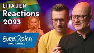 Monika Linkytė - "Stay" - Litauen | Reactions | Eurovision Song Contest 2023 | NDR