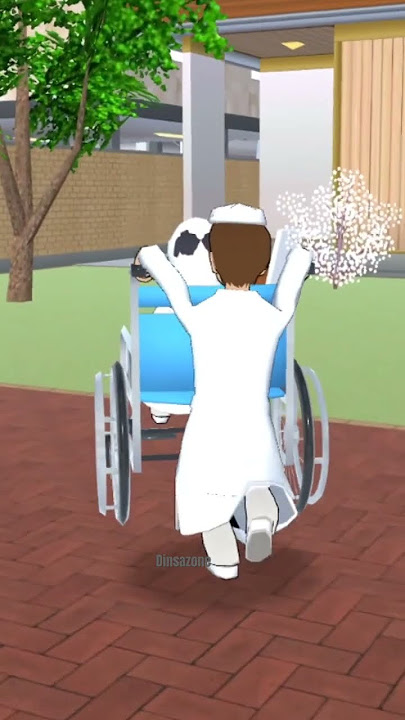 Yuta Mio yang buta ziarah ke makam ayah #sakuraschoolsimulator #sakura #sss