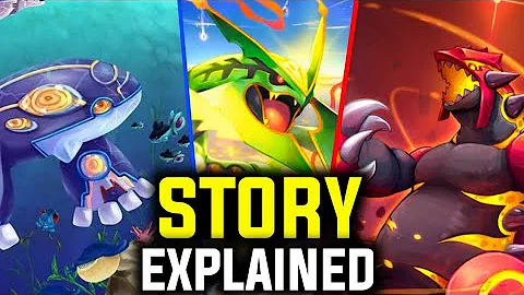 Who created groudon and kyogre?