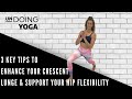 Yoga How To: 3 Key Tips for Crescent Lunge