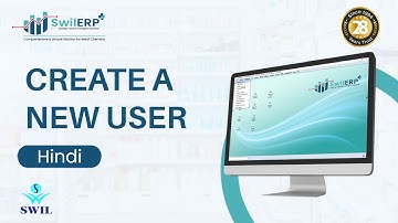 How to Create a New User in SwilERP and Set User Rights #pharmacysoftware