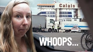 ‍♀Don't make my mistake ⛴Caravan On Ferry: Calais To Dover