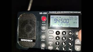 Budapest Ferihegy Airport Hungary Fm Radio Bandscan Tef6686